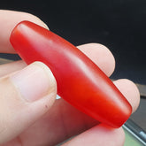 carnelian Antique Very rare Himalayan Tibetan Red Agate large Bead 53.5mm